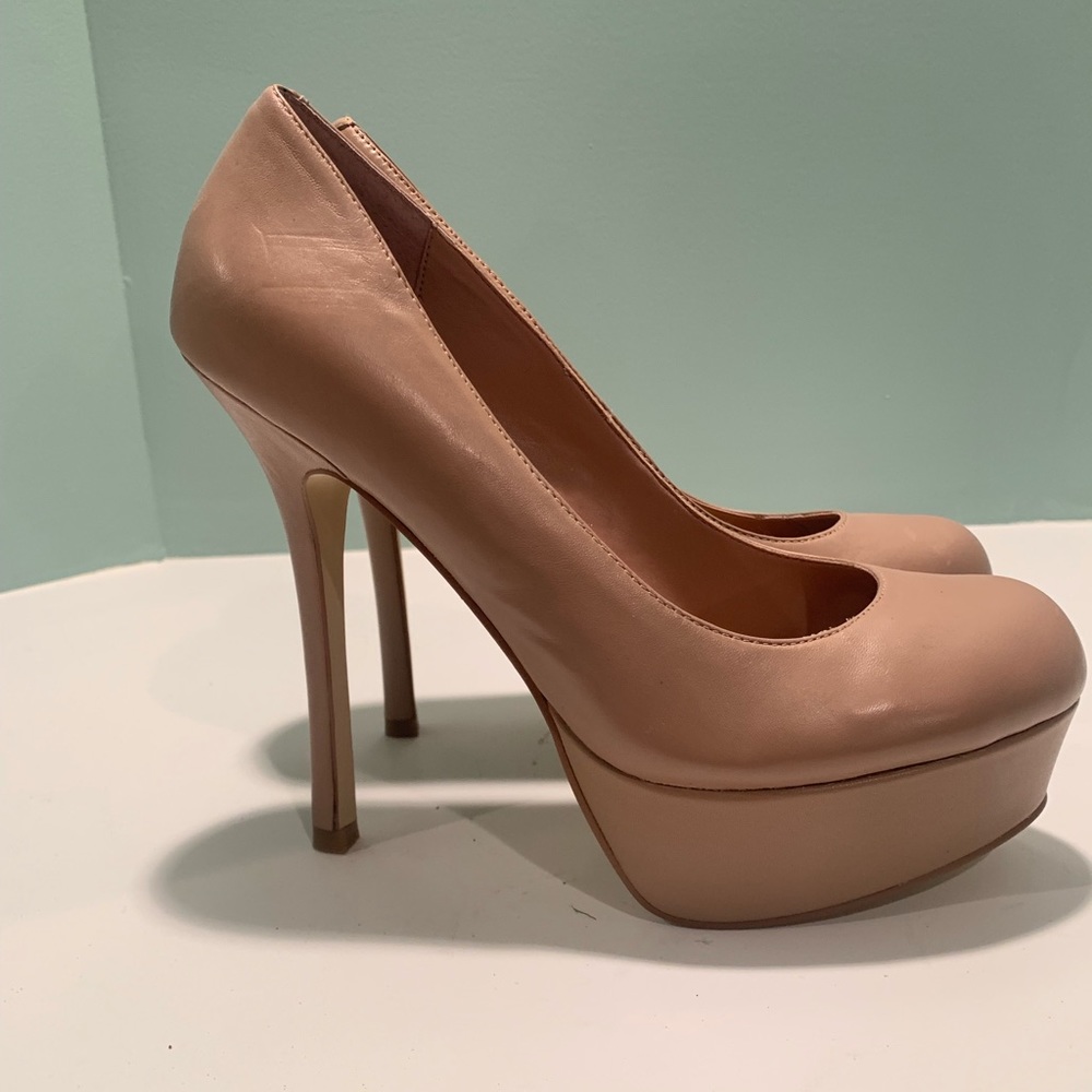 Steve Madden brand new nude stiletto platforms
